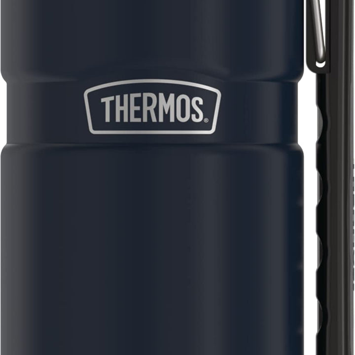 THERMOS Stainless King Vacuum-Insulated Beverage Bottle, 40 Ounce, Midnight Blue THERMOS