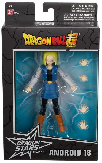 Dragon Ball Super - Dragon Stars - Android 18, 6.5" Action Figure