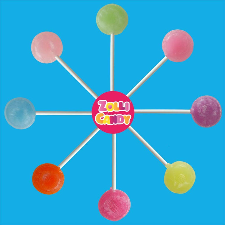 Zollipops The Clean Teeth Pops - Anti-Cavity Lollipops with Delicious Tropical Flavors, 3.1 Ounce for a Dental-Friendly and Tasty Experience