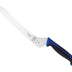 Mercer Culinary Millennia Colors 9-Inch Offset Wavy Edge Bread Knife, Blue