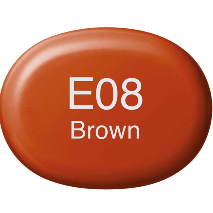 Copic Markers E08-Sketch, Brown E08 Brown 1 Count (Pack of 1)