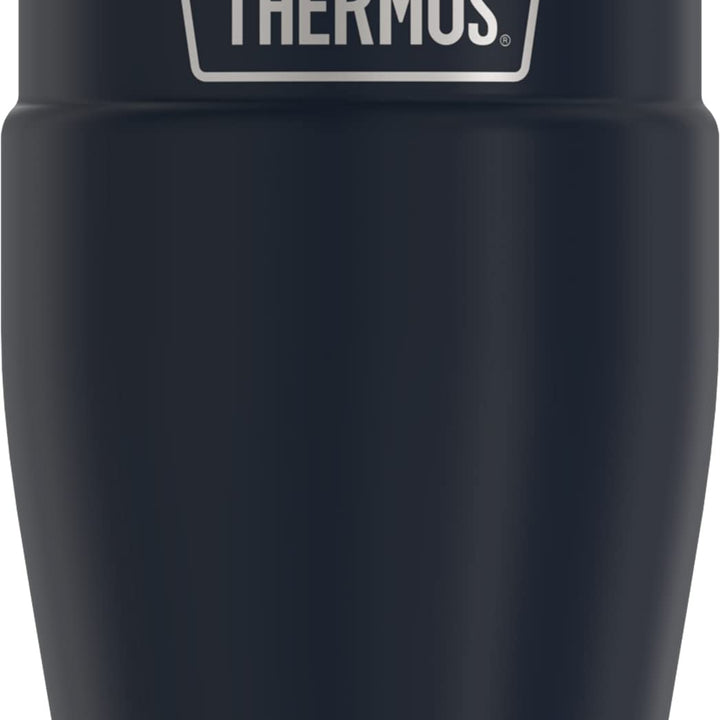 THERMOS Stainless King 16 Ounce Travel Tumbler, Matte Blue