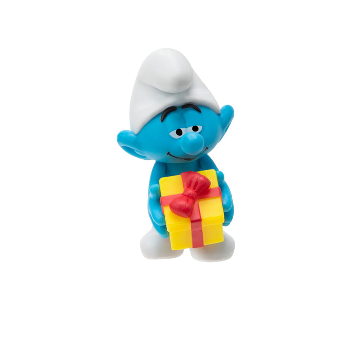 The Smurfs 40TH Anniversary Classic Figure 10 Pack - Features 2-Inch Smurfette, Grouchy, Greedy, Papa Smurf, Brainy, Hefty, Vanity, Harmony, Jokey, Chef - Authentic Details