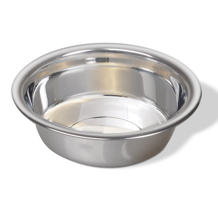 Van Ness Pets Small Lightweight Stainless Steel Dog Bowl, 16 OZ Food And Water Dish 16 OZ.