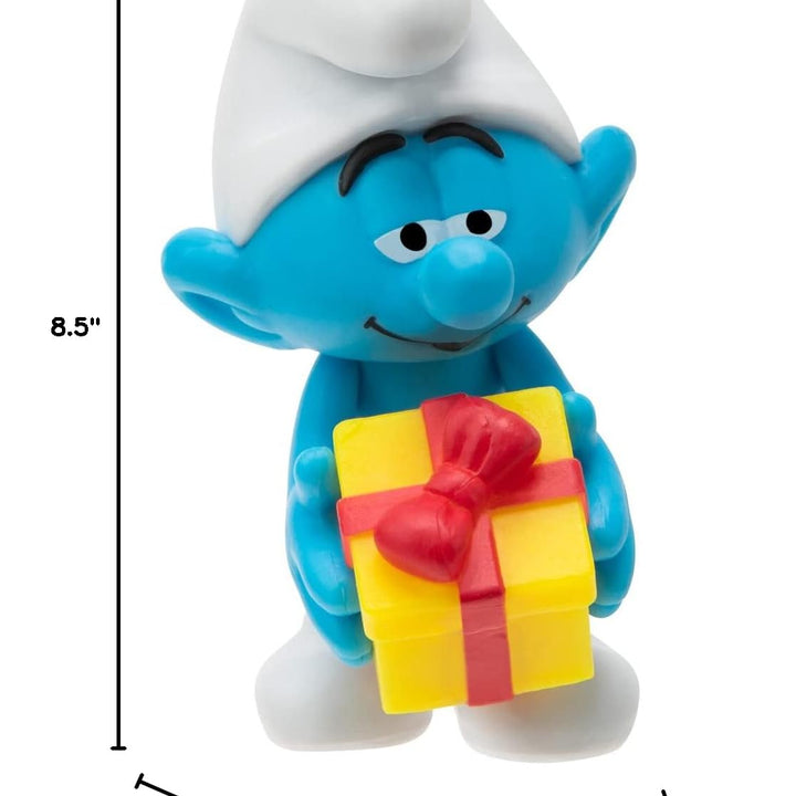 The Smurfs 40TH Anniversary Classic Figure 10 Pack - Features 2-Inch Smurfette, Grouchy, Greedy, Papa Smurf, Brainy, Hefty, Vanity, Harmony, Jokey, Chef - Authentic Details