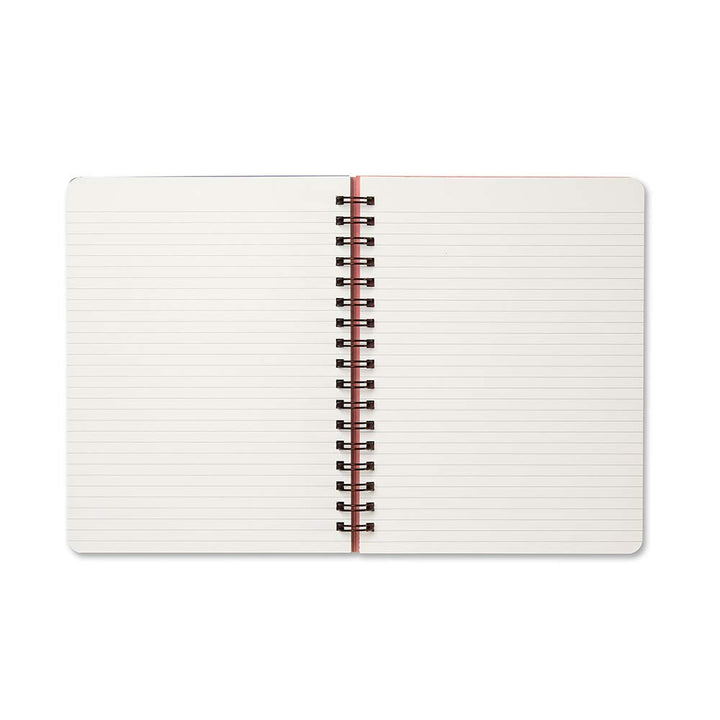 Compendium Spiral Notebook - Good Things Start Here — A Designer Spiral Notebook with 192 Lined Pages, College Ruled, 7.5”W x 9.25”H