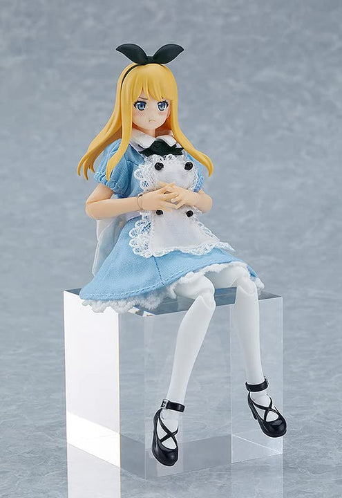 Max Factory Figma Styles: Female Body (Alice) Dress & Apron Outfit Figma Action Figure