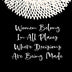 Women Belong in All Places Where Decisions Are Being Made July 2019 - December 2020 18-Month Planner: Ruth Bader Ginsburg Weekly and Monthly Agenda