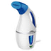 Conair Handheld Travel Garment Steamer for Clothes, CompleteSteam 1100W, For Home, Office and Travel,White / Blue