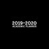 2019-2020 Academic Planner: August 1, 2019 to July 31, 2020: Weekly & Monthly View Planner, Organizer & Diary for Students & Teachers: Plain Simple Black 5761