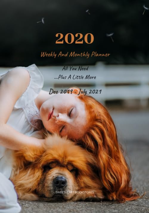 2020 Weekly And Monthly Planner, All You Need Plus A Little More, Dec 2019 - July 2021: 20 Months, Academic Year, Organizer, Calendar, Notebook, Extra ... A Great Christmas Gift For Men And Women.