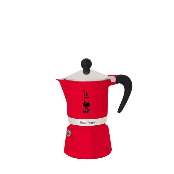 Bialetti - Moka Express: Iconic Stovetop Espresso Maker, Makes Real Italian Coffee, Moka Pot 3 Cups (4.3 Oz - 130 Ml), Aluminium, Silver 3-Cup