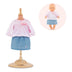 Corolle - Top & Skirt - Baby Doll Outfit for 12" Dolls