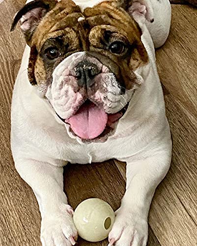 Chew King Glowing Fetch Ball, Dog Ball Toys, 3 Inch (Pack of 2), Fits Ball Launcher 3" 2-Pack Balls