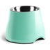 Fluffydream Elevated Dog Bowls,[Prevention of Vertebrae Disease] Non-Slip Dog Bowl with Stainless Steel Bowl,High Capacity Dog Food Bowls,Colorful Raised Dog Bowls for Medium/Small Size Dogs M (540ML / 2 Cups) MintGreen
