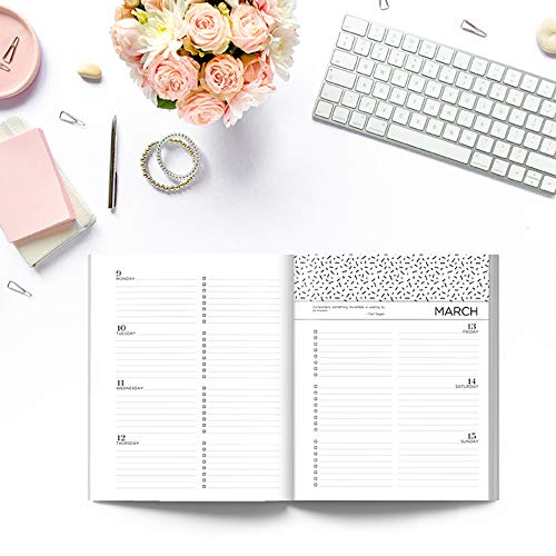 You Go Girl: 2020 Weekly Planner: Jan 1, 2020 to Dec 31, 2020: Weekly & Monthly View Planner, Organizer & Diary: Orange Pink & Mint Florals 6537