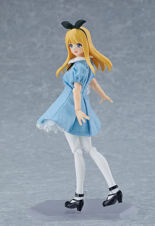 Max Factory Figma Styles: Female Body (Alice) Dress & Apron Outfit Figma Action Figure