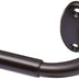 Basics Room Darkening Blackout Curtain Rod - 48" to 88", Dark Bronze (Espresso) 48" to 88" Single Rod