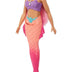 Barbie Dreamtopia Mermaid Doll with Curvy Body, Pink Hair, Pink Ombre Tail & Headband Accessory