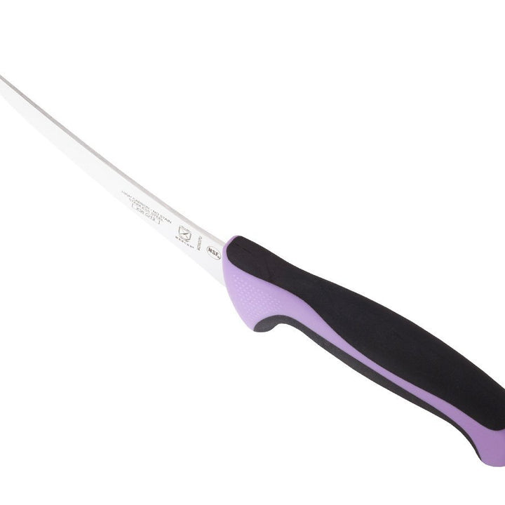 Mercer Culinary Purple Millennia Colors Handle, 6" Curved Boning Knife