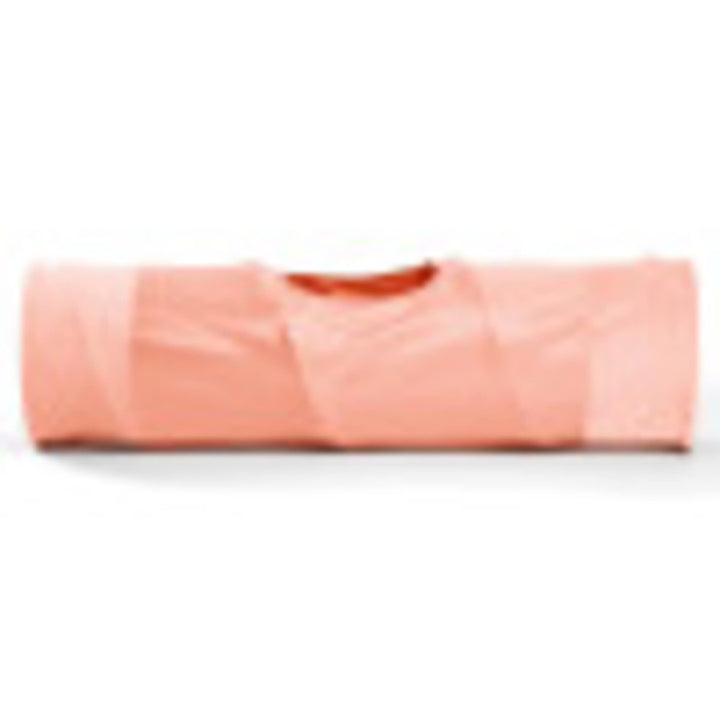 Best Friends by Sheri Ilan Oxford Cat Tunnel for Indoor Cats in Rose with Ball Toy, 36" x 10"