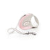 Flexi Style Retractable Dog Leash (Tape), Ergonomic, Durable and Tangle Free Pet Walking Leash for Dogs, 10 ft, Small, Pink/Rose