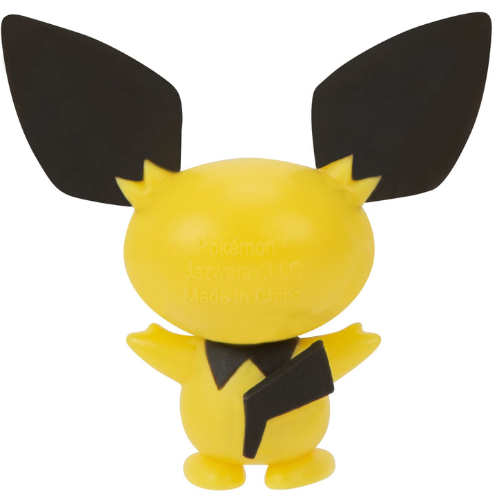 Pokémon Select Evolution 3 Pack - Features 2-Inch Pichu and Pikachu and 3-Inch Raichu Battle Figures Pichu, Pikachu & Raichu