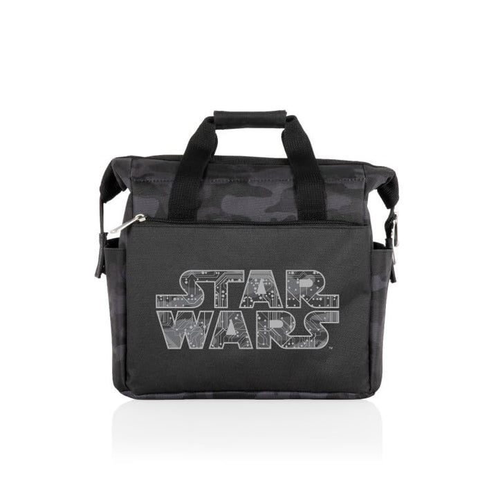 PICNIC TIME Star Wars On The Go Lunch Bag, Soft Cooler Lunch Box, Insulated Lunch Bag, (Black Camo) 10 x 6 x 10.5 Star Wars - Black Camo