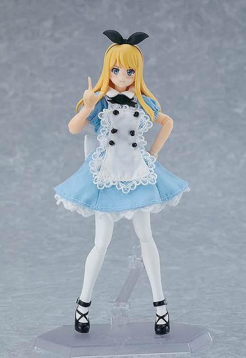 Max Factory Figma Styles: Female Body (Alice) Dress & Apron Outfit Figma Action Figure