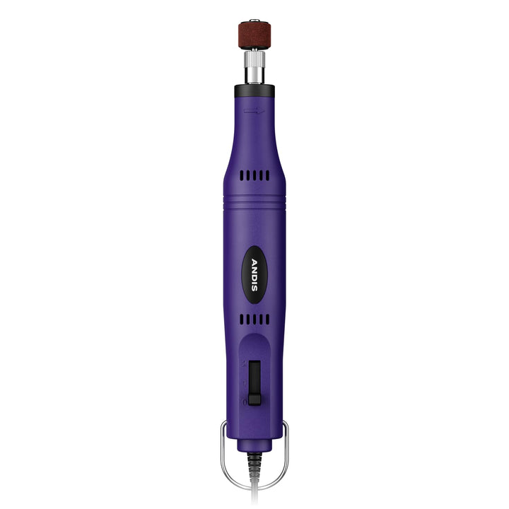 Andis 66745 EasyClip 2-Speed Pet Nail Grinder, Purple