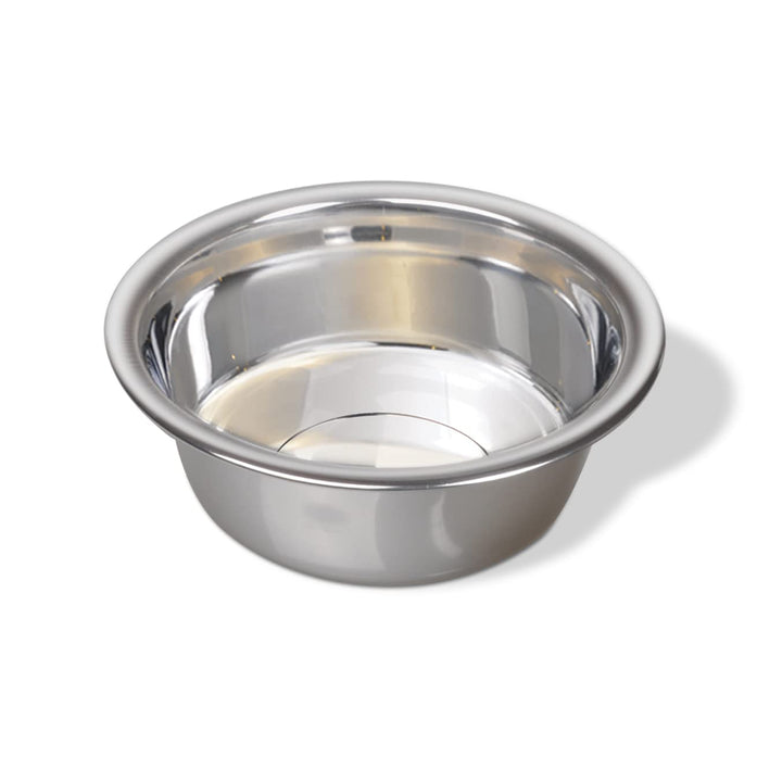 Van Ness Pets Small Lightweight Stainless Steel Dog Bowl, 16 OZ Food And Water Dish 16 OZ.