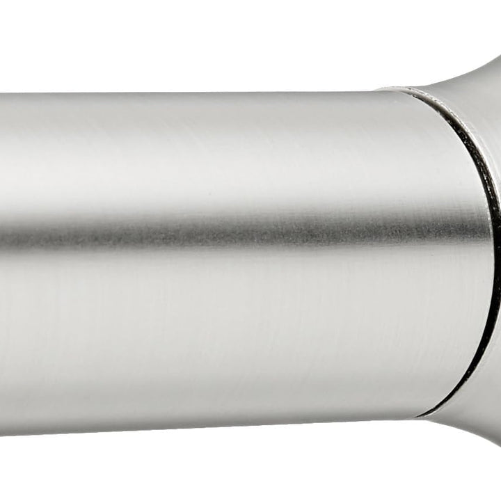 Basics Tension Curtain Rod, Adjustable 36-54" Width - Nickel, Classic Finial 36-54" Indoor