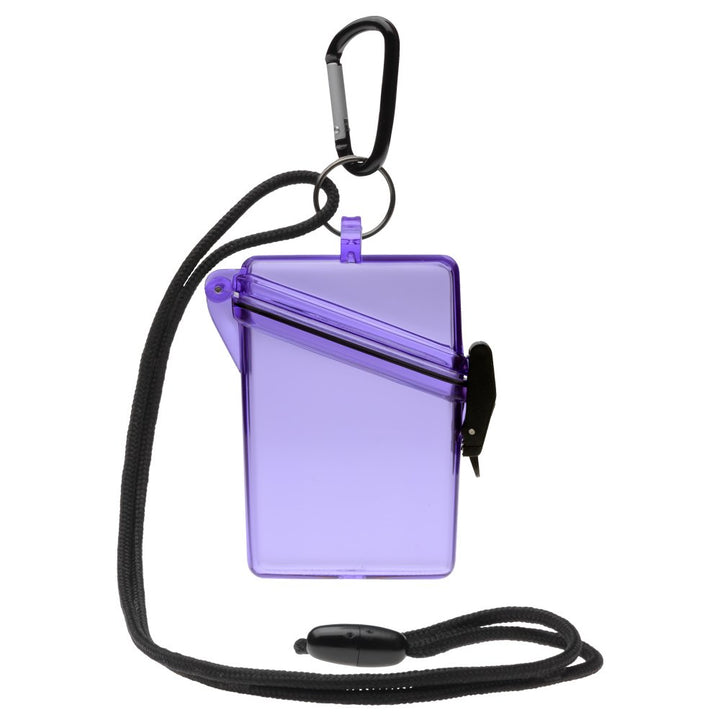 Witz See it Safe Waterproof ID/Badge Holder Case Purple