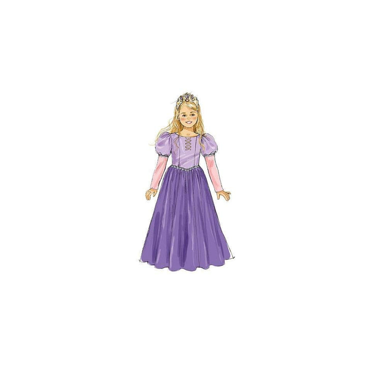 McCall's M6420 Women's Fairy Tale Princess Dress Halloween Costume Sewing Pattern, Sizes S-L