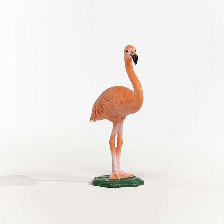 Schleich Wild Life, Bird Animal Toys for Boys and Girls 3 and Above, Pink Flamingo Toy Figurine Current Box Style