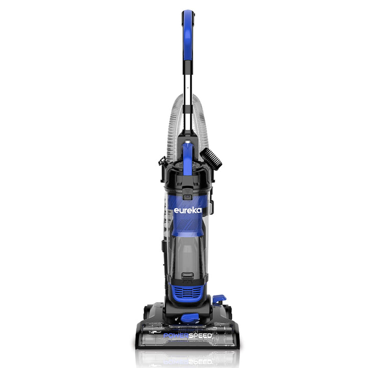 EUREKA PowerSpeed Lightweight Powerful Upright Vacuum Cleaner for Carpet and Hard Floor, Pet Turbo, Black,Yellow NEU181D w/ Pet Tool