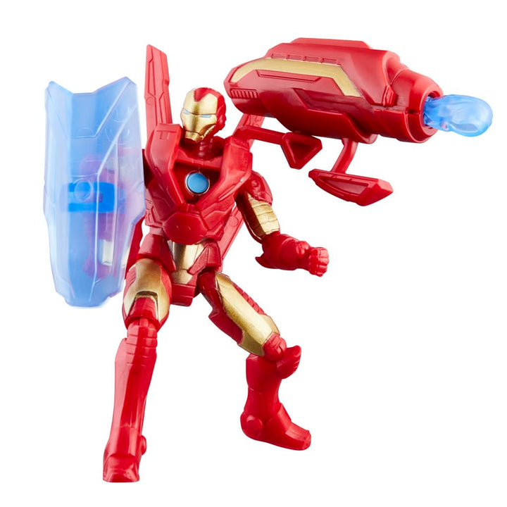 Marvel Epic Hero Series Battle Gear Iron Man Action Figure, 4-Inch, Avengers Super Hero Toys for Kids Ages 4 and Up Iron Man (Battle Gear)