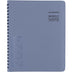 AT-A-GLANCE 2024 Weekly & Monthly Planner, 8-1/4" x 11", Large, Monthly Tabs, Faux Leather, Contemporary Lite, Slate Blue (70940X2024)