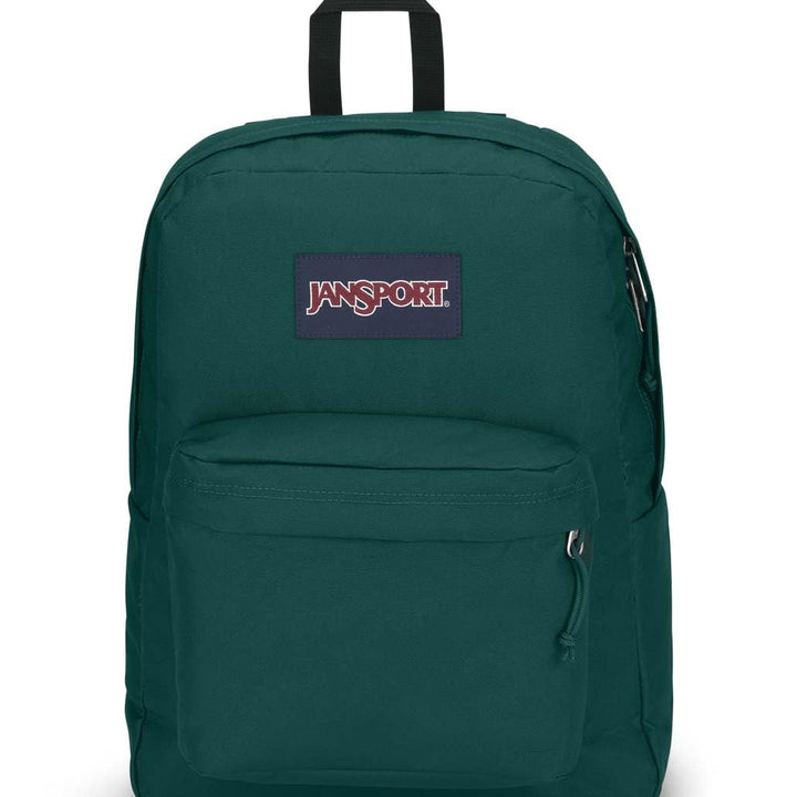 JanSport SuperBreak One Backpacks - Durable, Lightweight Bag with 1 Main Compartment, Front Utility Pocket with Built-in Organizer - Premium Backpack - Deep Juniper One Size