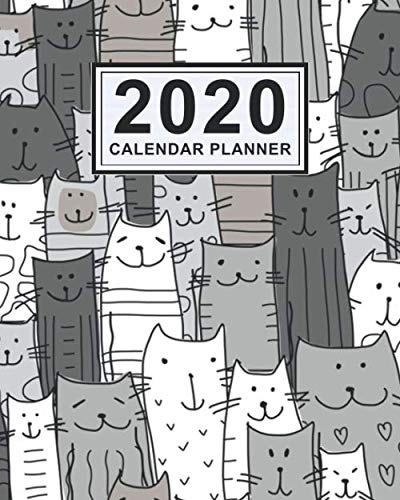 2020 Calendar Planner: Cat Daily Weekly Monthly Calendar 2020 Planner | January 2020 to December 2020