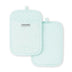 KitchenAid Asteroid Pot Holder 2-Pack Set, Mineral Water, 7"x10" 7"x10" Mineral Water Aqua