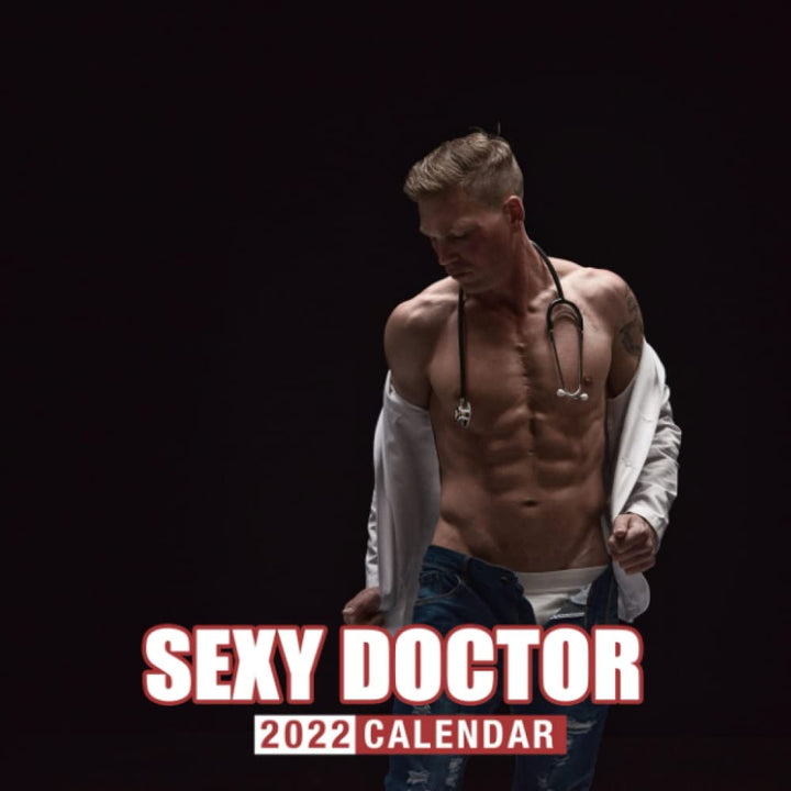 Sexy Doctor Calendar 2022: Calendar 2022, January 2022 - December 2022, 12 Months, OFFICIAL Squared Monthly, Mini Planner | Kalendar Calendario Calendrier | BONUS Last 4 Months 2021