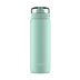 Ello Cooper Stainless Steel Water Bottle with Straw and Carry Handle, Double Walled and Vacuum Insulated Metal, Leak Proof Locking Lid with Soft Silicone Spout, Reusable, BPA Free, 22oz, 32oz, 40oz Yucca