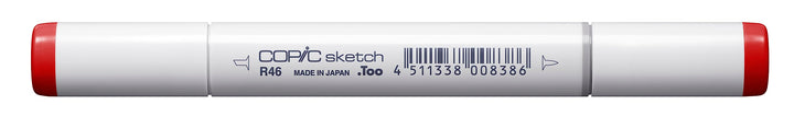 Copic Marker Copic Sketch Markers, Strong Red R46 Strong Red 1 Count (Pack of 1)