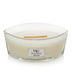 Yankee Candle WoodWick Ellipse Scented Candle, White Teak, 16oz | Up to 50 Hours Burn Time, Christmas | Holiday Candle