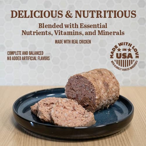 A Strong Heart Wet Dog Food, Chicken & Rice Dinner - 13.2 oz Cans (Pack of 12), Made in The USA with Real Chicken 13.2 Ounce (Pack of 12)