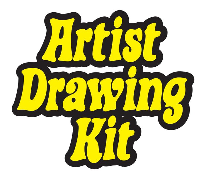 World's Smallest You Create Artist Drawing Kit. Miniature Creative Art Craft Set. Includes: 6 Color Pencils, Sharpener, Eraser, Pad, and Drawing Board/Easel.