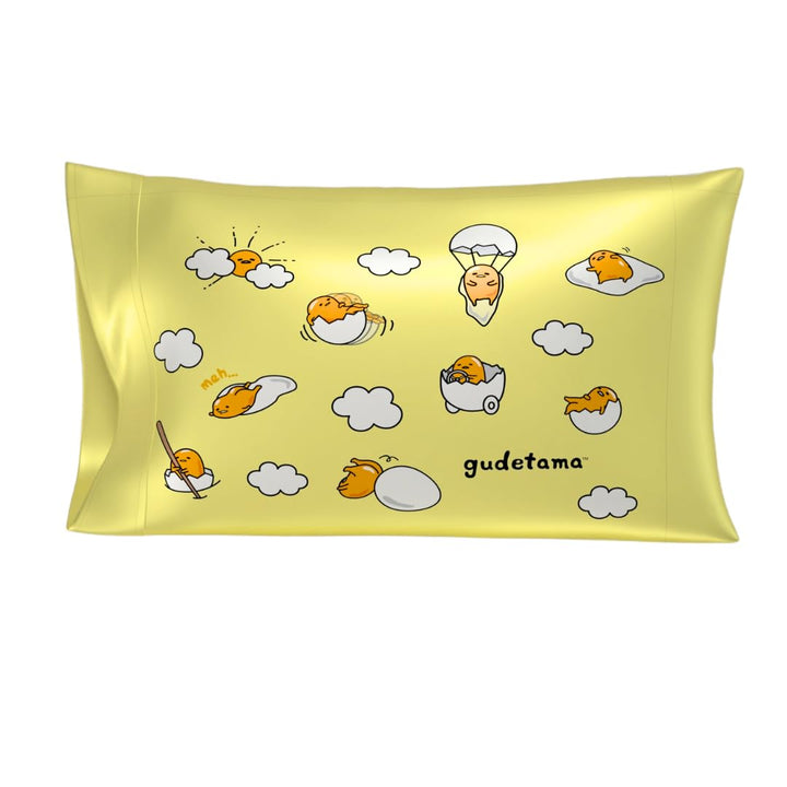 Squishmallows Bedding Silky Satin Standard Beauty Silky Satin King Size Pillowcase Cover 20x36 for Hair and Skin, (Officially Licensed Product) Squishmallows - Sleepy Mallow King (U.S. Standard)