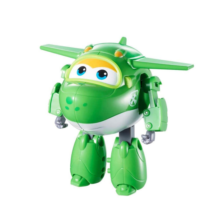 Super Wings - Transforming Mira Toy Airplane Figure | 5" Scale | Fun Toy for 3 4 5 year old Boys and Girls | Preschool Kids Birthday Gift, Green (YW710280)