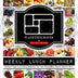 Weekly Lunch Planner: School Year Lunchbox Planner for the PlanetBox Rover Bento Box: 40 Weeks of Planning Pages & Lunch Ideas (Bento Lunch Box Planners)